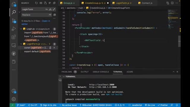 REACT CHAT APP || PART - 12  (Group Creation & calling)