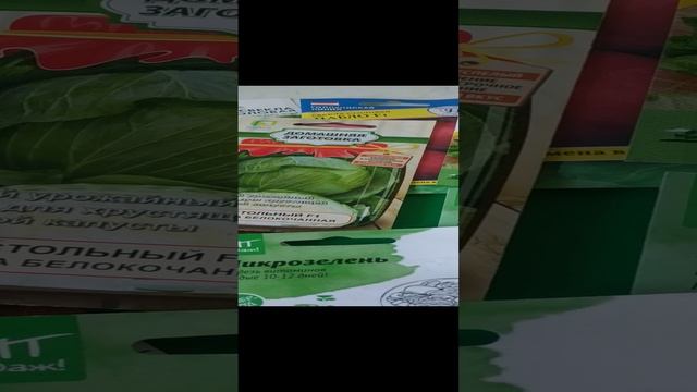 Семена овощей на 2023 г.