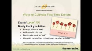 Nurturing Long Lasting Relationships with Your Donors After Colorado Gives Day