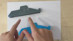 Оригами - подводная лодка