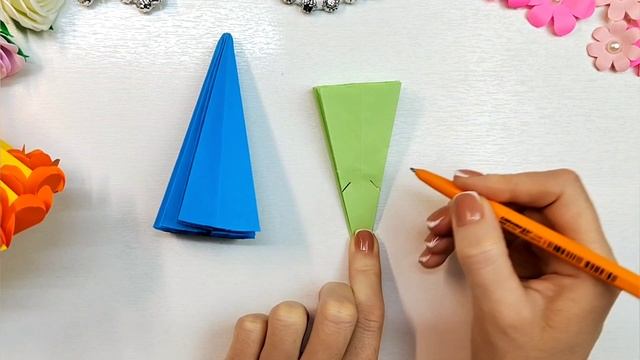 ЗОНТИК ☂️из бумаги смотреть онлайн