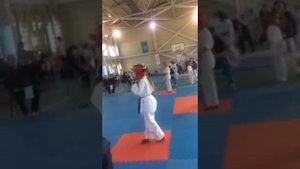 Киокушинкай карате .Чемпионат Казахстана Девочки 10-11 лет