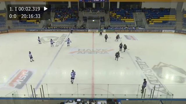 ХК "Алматы" - ХК "Актобе", игра №93, ОЧРК 2019/2020 смотреть онлайн