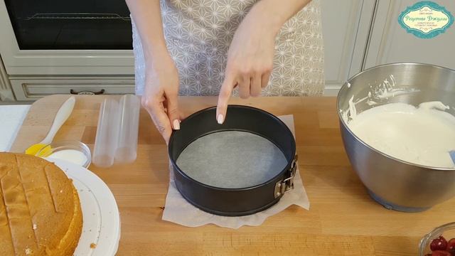 ВОСХИТИТЕЛЬНЫЙ ТОРТИК С ЧЕРЕШНЕЙ/ Вкус на миллион/ Мусс тирамису и ванильный бисквит/Рецепты Джулии