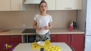 Яблочно-творожные маффины". ПП рецепт, без сахара, в микроволновке от GrowNutPower