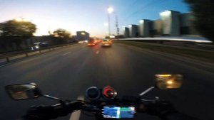 Вечерние покатушки cb 400 vs hornet 600