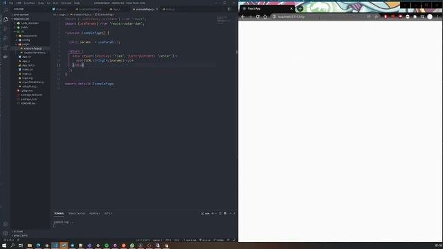How To Access The URL Parameters In React With React Router