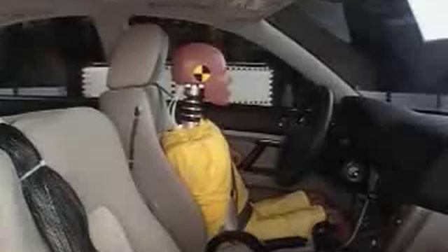 Crash Test 2007 Subaru Legacy Sedan ( Side ) IIHS смотреть онлайн