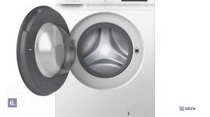 Lavadora de vapor Hisense WFQP8014EVM