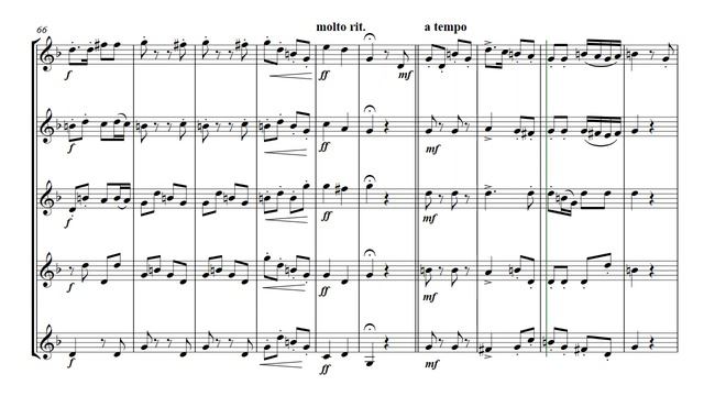 Maurer Suite No11 - brass quintet