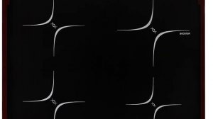 Индукционная варочная панель KRON Virgola 60 BL