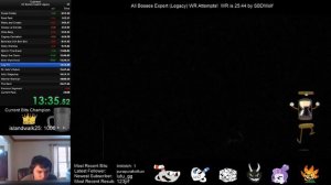 Cuphead - All Bosses Expert (Legacy) - World Record Speedrun 25:42