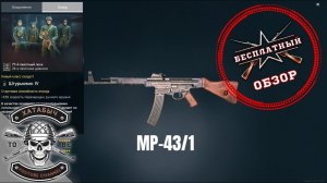 ENLISTED | Бесплатный обзор на MP-43/1