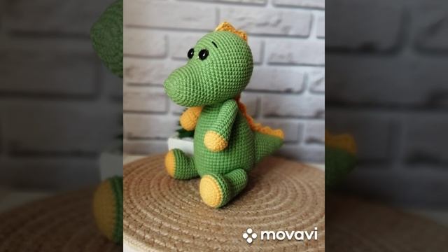 Дракончик Яша #вязниекрючком #дракоша #амигуруми