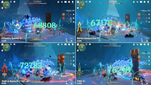 Xiao: Weapons Comparison | Genshin Impact смотреть онлайн