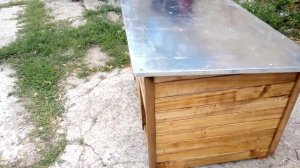 Будка утепленная для средних пород собак из дерева