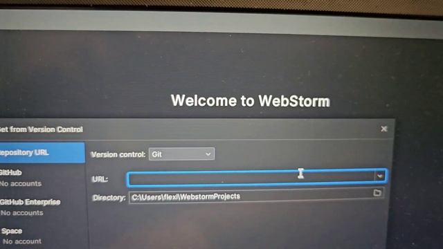Как клонировать репозиторий с GitHub при помощи WebStorm или PhpStorm