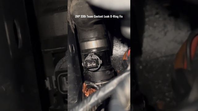 ZHP 330i BMW Coolant Leak - Temp Sensor O-Ring Fix