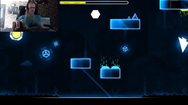 Нубское прохождение- First Race в Geometry Dash