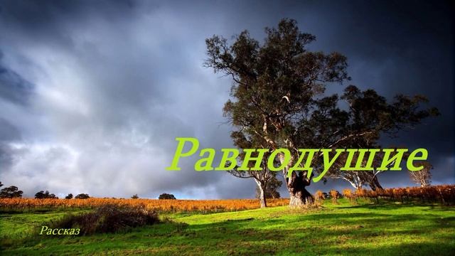 Равнодушие... (рассказ)