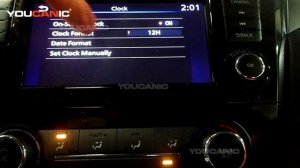 2017+ Nissan Rogue Sport - How to Set Date & Time on Car Stereo