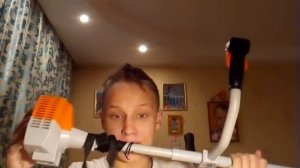 Как сделать из бензотриммера бензоболгарку .