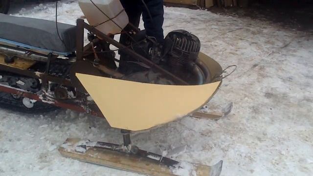 Снегоход своими руками смотреть онлайн