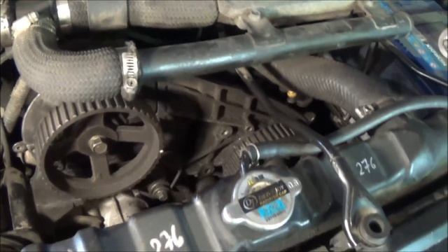 4D56 - Замена ГРМ ремня и балансиров (Mitsubishi Pajero) смотреть онлайн