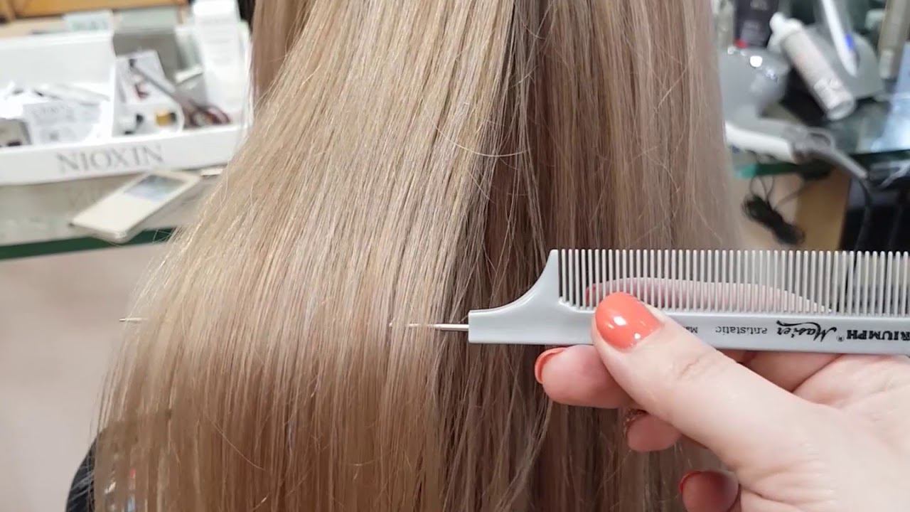 Окрашивание волос Wella illumina