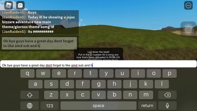 Jojos bizzare adventure giornos them ROBLOX ID смотреть онлайн