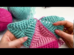 Самый легкий способ соединить вязаные мотивы крючком. Секреты вязания крючком для новичков.