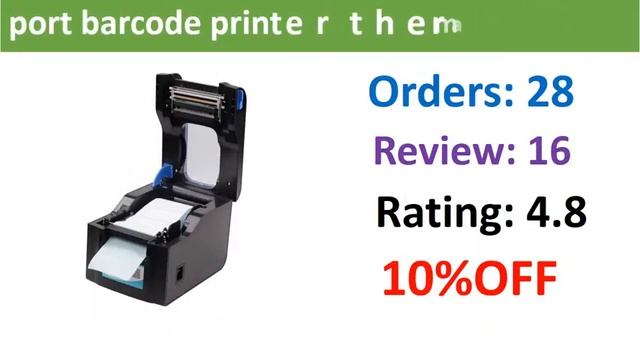 Top 5 Best Barcode Printer In 2021 | Best Thermal Barcode Printer