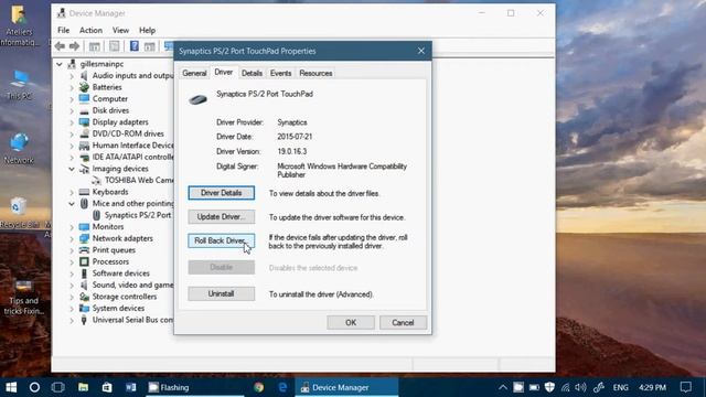 Fixit Tips and tricks Fixing updated driver problems with the Roll Back Driver option смотреть онлайн