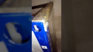 Установка инсталяции на металлический уголок