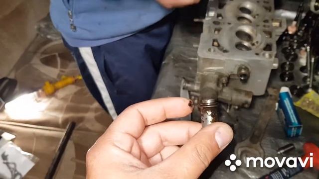 Замена направляющей втулки клапана ВАЗ 2109 смотреть онлайн