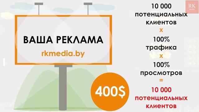 Сравнение цены и ценности наружной рекламы RKmedia