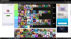 The Biggest Roblox Games Tier List