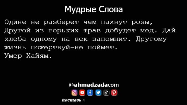 Мудрые Слова 28