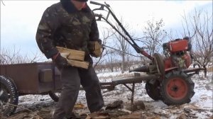 дровокол от мотоблока. 16.1. 2019г.