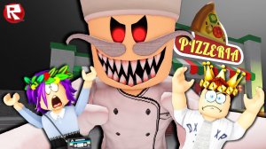 ТЕПЕРЬ Я ЗНАЮ как ДЕЛАЮТ ПИЦЦУ в роблокс | Escape Papa Pizza's Pizzeria roblox