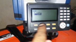 How to export data from Sokkia total station CX 102 to USB Stick