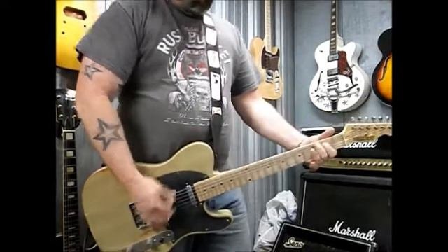 Roadhouse Guitar Works Twangcaster Classic Built With Fender Telecaster Parts