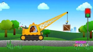 мультики про машинки. бетономешалка