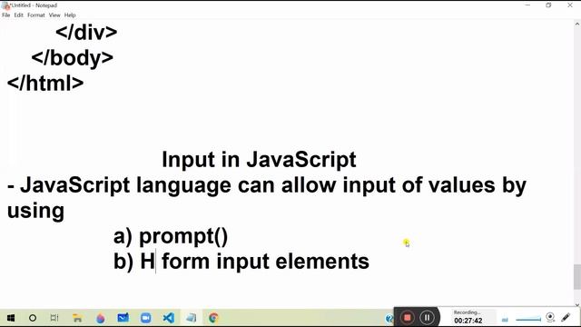 JavaScript Class 6