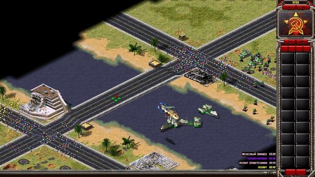 Red Alert 2: Reborn 2.1 - 2x6 people VS AI . Naz, RopeR смотреть онлайн