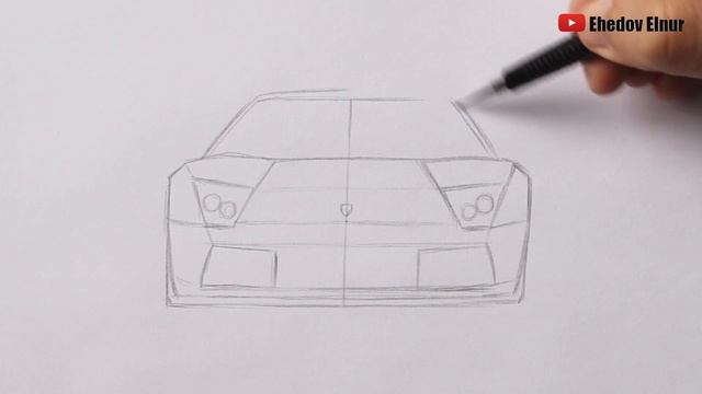 Как нарисовать ЛАМБОРГИНИ смотреть онлайн