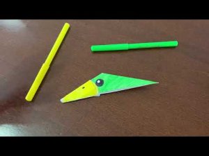 Попугайчик на пальчик