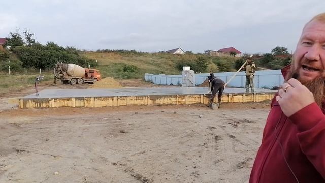 Фундамент Дома из Арболит Блока , Фундамент ст Должанская , Строим Дома ст Должанская