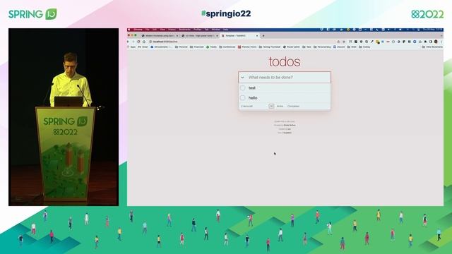 Modern frontends using Spring Boot and Thymeleaf with htmx by Wim Deblauwe @ Spring I/O