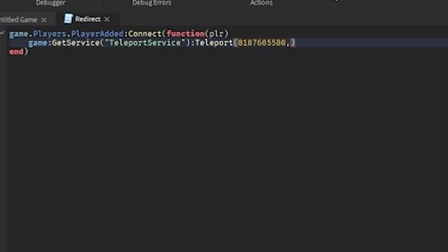 Roblox Studio - How to Redirect Players to Another Game when Joined. смотреть онлайн